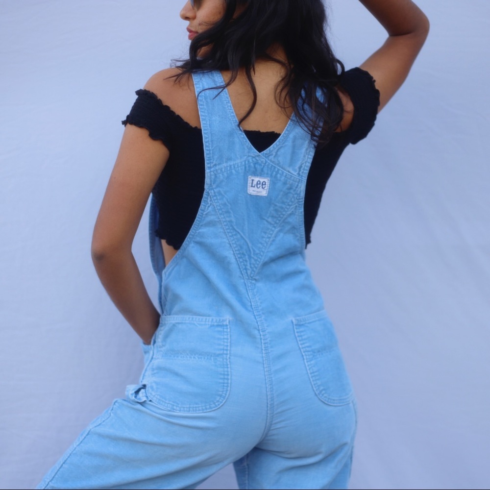 Vintage Lee Corduroy Overalls
